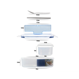 Three Grid PP Plastic Lunch Box - YG Corporate Gift