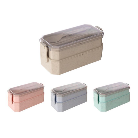 Double Grid Lunch Box - YG Corporate Gift