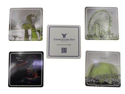 Customised Art Card Coaster - YG Corporate Gift