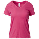 Gildan Women V Neck Cotton T Shirt - YG Corporate Gift