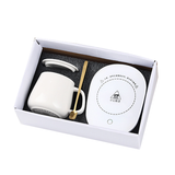 Electric Warming Portable Coaster Coffee Cup Gift Box