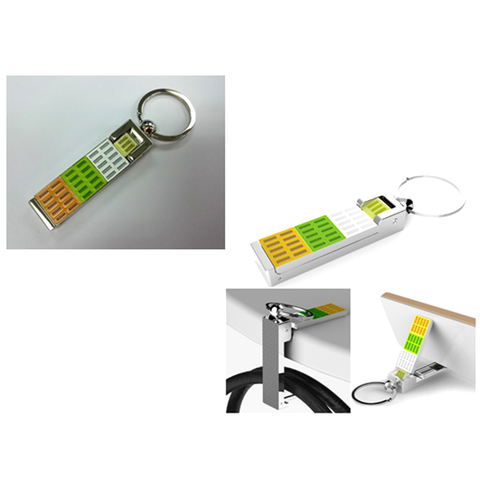 Keychain with Smart Phone Stand and Hang Bag Hanger - YG Corporate Gift