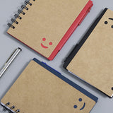 Kraft Paper coil with Pen and Post-it - YG Corporate Gift