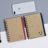Kraft Paper coil with Pen and Post-it - YG Corporate Gift