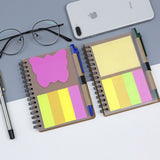 Kraft Paper diary with Post-it Pad and Pen - YG Corporate Gift