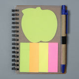 Kraft Paper diary with Post-it Pad and Pen - YG Corporate Gift