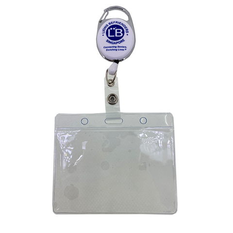 Plastic Card Holder with Pull Reel - YG Corporate Gift