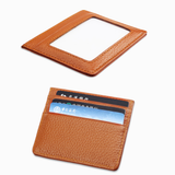 Leather Multi Card with Window Cassette Wallet ID Card Cover - YG Corporate Gift