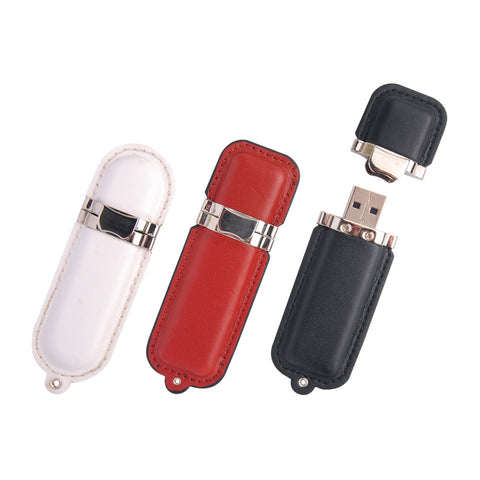 Leather USB Flash Drive/Thumb Drive - YG Corporate Gift