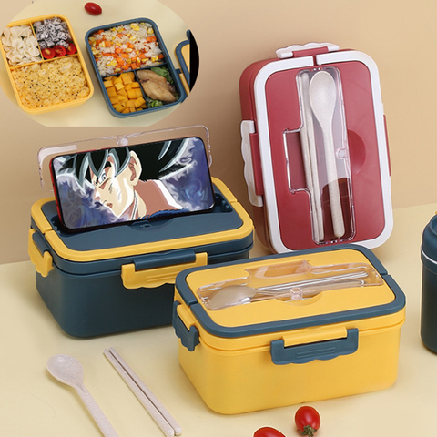 Lunch Box with Dividers and Handle - YG Corporate Gift