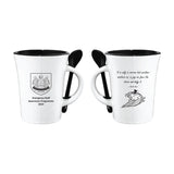 Ceramic Mug with Spoon - YG Corporate Gift