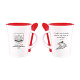 Ceramic Mug with Spoon - YG Corporate Gift
