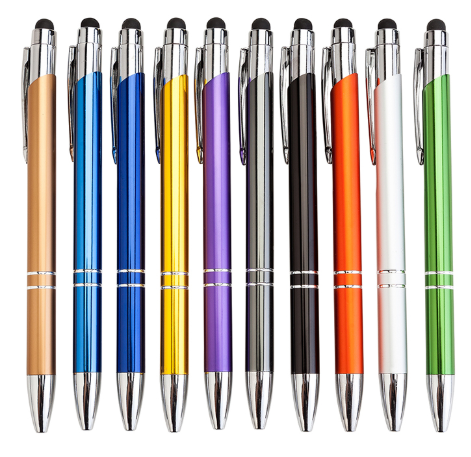 Metal Ball Pen with Stylus - YG Corporate Gift