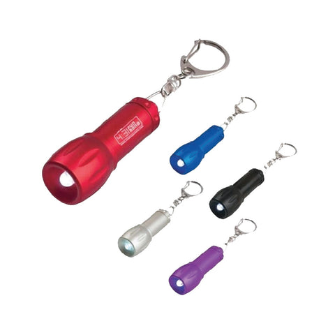 Mini Aluminum LED Light with Key Chain - YG Corporate Gift