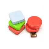 Mini Square Swivel USB Flash Drive - YG Corporate Gift