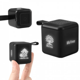 Mini Bluetooth Speaker with 3 Sides LED light Up Logo - YG Corporate Gift