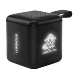 Mini Bluetooth Speaker with 3 Sides LED light Up Logo - YG Corporate Gift