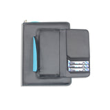 Multi-Function Leather Folder with Zipper Bag - YG Corporate Gift