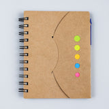 Multi Function Notebook with Pen coil - YG Corporate Gift