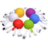 4-in-1 Multi Cable Charger Ball - YG Corporate Gift