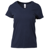 Gildan Women V Neck Cotton T Shirt - YG Corporate Gift