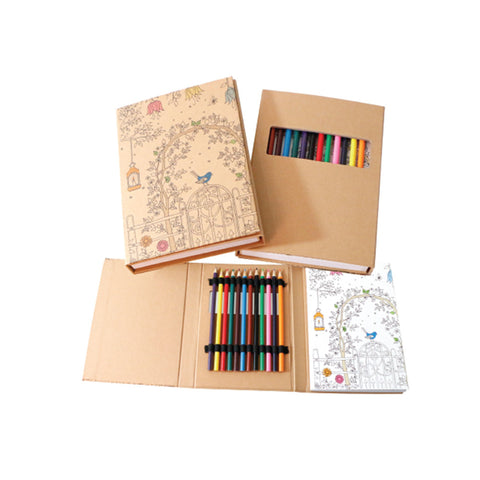 Notebook with Colour Pencil - YG Corporate Gift
