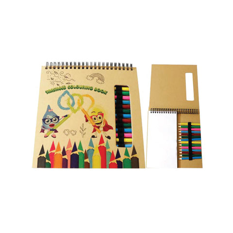 Notebook with Colour Pencil - YG Corporate Gift