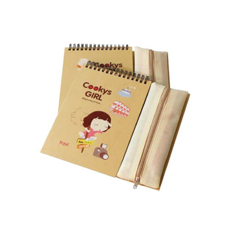 Notebook with Pencil Case 60 sheets/80gsm - YG Corporate Gift