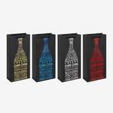 Black Card Single Wine Paper Bag - YG Corporate Gift