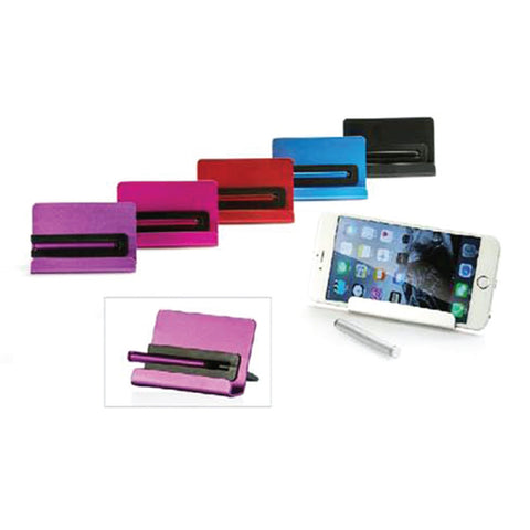 Phone & Pad Stand With Stylus & Cable Holder - YG Corporate Gift
