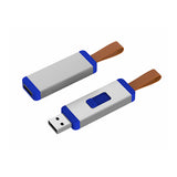 Push And Pull Metal USB Flash Drive - YG Corporate Gift