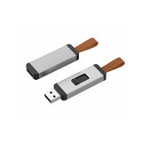 Push And Pull Metal USB Flash Drive - YG Corporate Gift