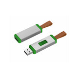 Push And Pull Metal USB Flash Drive - YG Corporate Gift