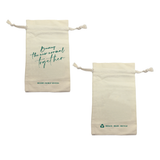 Drawstring Canvas Pouch Big (16cm x 26cm)