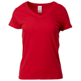 Gildan Women V Neck Cotton T Shirt - YG Corporate Gift