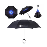 Reversible umbrella/ Reverse Umbrella/ Inverted umbrella/ Upside-down umbrella - YG Corporate Gift