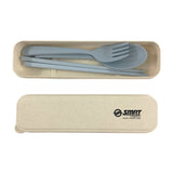 Wheat Cutlery Set - 3 in 1 Chopsticks Fork Spoon Set - YG Corporate Gift