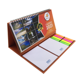 Customised Sticky Pad with Neon Strips & Calendar - YG Corporate Gift