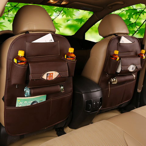 Leather Car Seat Organiser - YG Corporate Gift