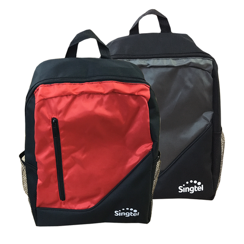 Back Pack with Zip and Bottle Holder - YG Corporate Gift