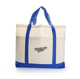 Voltrax Two Tone Cotton Canvas Tote Bag - YG Corporate Gift