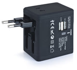 Travel Adaptor with 2 Hub - YG Corporate Gift