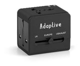 Travel Adaptor with 2 Hub - YG Corporate Gift