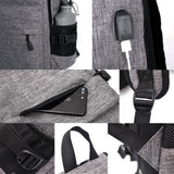 Anti-Theft Backpack smart USB charging shoulder bag - YG Corporate Gift
