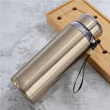 Stainless Steel Vacuum Flask with Tea Diffuser - YG Corporate Gift