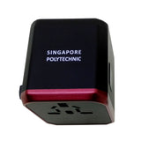 USB Travel Adaptors with 4 USB Hub + Type C - YG Corporate Gift
