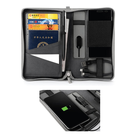 Travel Wallet with Power Bank - YG Corporate Gift