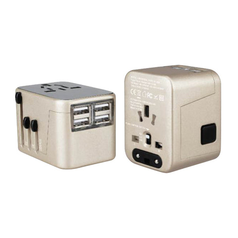 USB Travel Adaptor with 4 Hub - YG Corporate Gift