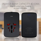 Multi-function Travel Adapter with Power Bank - YG Corporate Gift