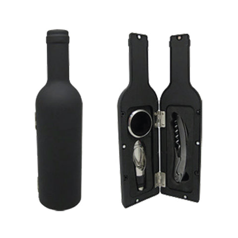Wine Opener Set in Wine Bottle Shape Holder - YG Corporate Gift